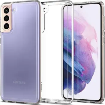 Mbrojtëse Spigen Ultra Hybrid për Samsung Galaxy S21, transparente