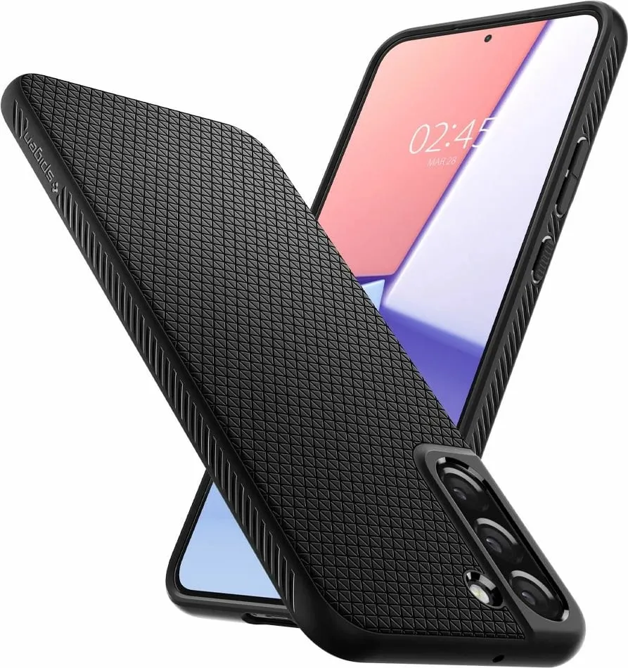 Mbrojtëse Spigen Liquid Air për Samsung Galaxy S22, e zezë - 12