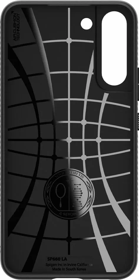Mbrojtëse Spigen Liquid Air për Samsung Galaxy S22, e zezë - 3