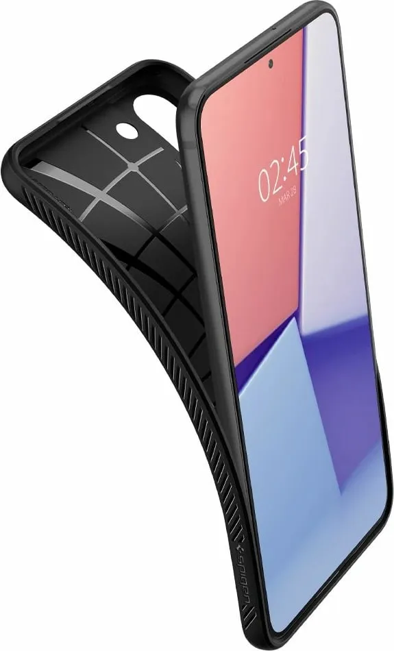 Mbrojtëse Spigen Liquid Air për Samsung Galaxy S22, e zezë - 10