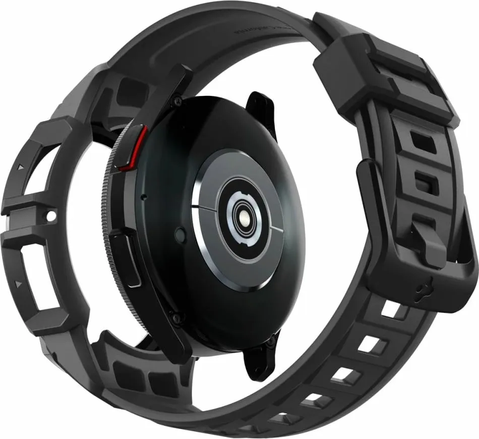 Rrip Spigen Rugged Armor Pro për orë Samsung Galaxy Watch6 Classic 47mm, i zi - 11