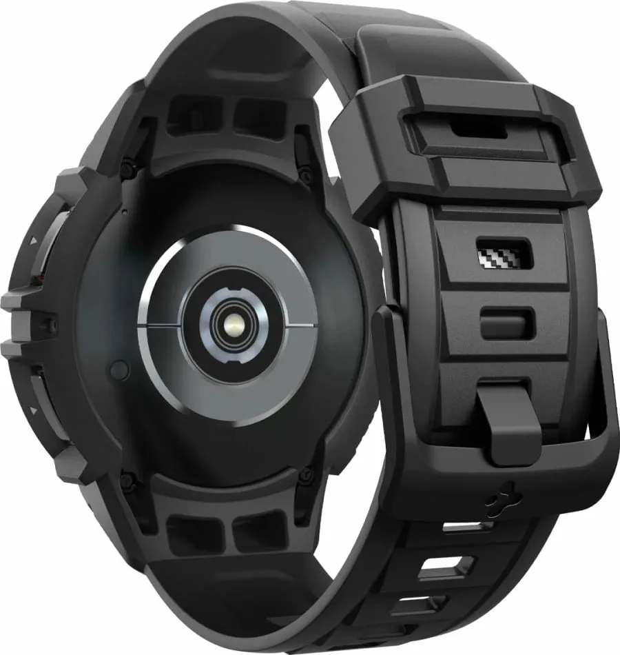 Rrip Spigen Rugged Armor Pro për orë Samsung Galaxy Watch6 Classic 47mm, i zi - 6