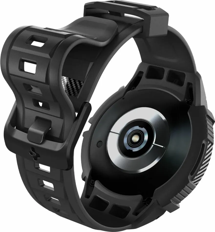 Rrip Spigen Rugged Armor Pro për orë Samsung Galaxy Watch6 Classic 47mm, i zi - 10
