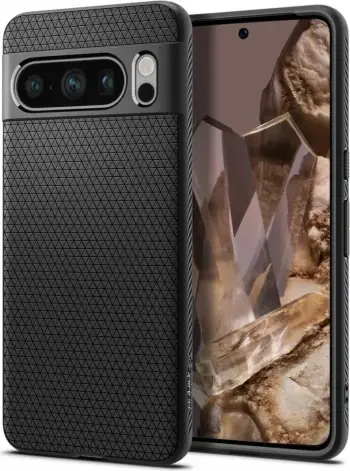 Mbështjellëse për Google Pixel 8 Pro Spigen Liquid Air, e zezë