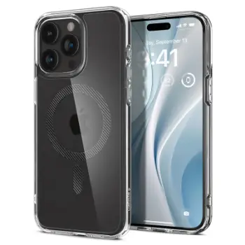 Mbështjellëse për iPhone 15 Spigen Ultra Hybrid, transparente