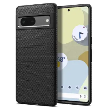 Mbështjellëse për Google Pixel 7 Pro Spigen Liquid Air, e zezë