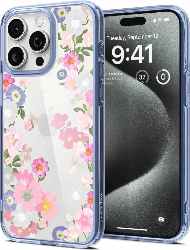 Mbrojtëse për celular iPhone 15 Pro Spigen Ultra Hybrid, transparente - 2