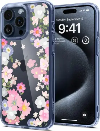 Mbrojtëse për celular iPhone 15 Pro Spigen Ultra Hybrid, transparente