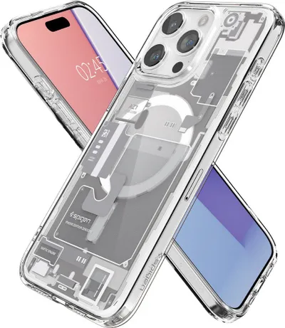 Mbrojtëse për celular iPhone 15 Pro Spigen Ultra Hybrid MagSafe, e bardhë - 2
