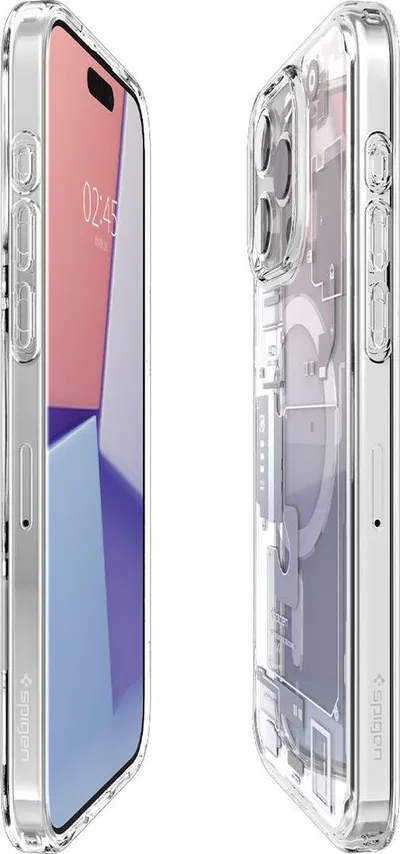 Mbrojtëse për celular iPhone 15 Pro Spigen Ultra Hybrid MagSafe, e bardhë - 3
