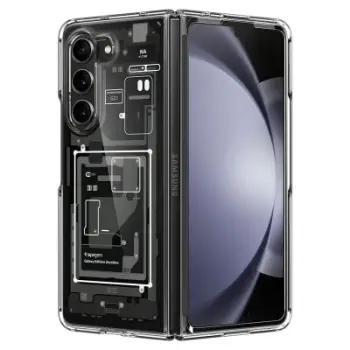 Mbrojtëse për celular Samsung Galaxy Z Fold5 Spigen Ultra Hybrid, e zezë