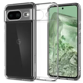 Mbrojtëse për celular Google Pixel 8 Spigen Ultra Hybrid, transparente
