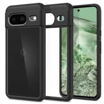 Mbrojtëse për celular Google Pixel 8 Spigen Ultra Hybrid, e zezë