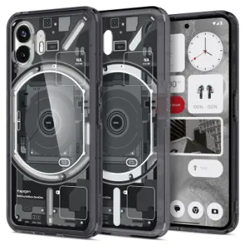 Mbrojtëse për celular Nothing Phone (2) Spigen Ultra Hybrid, transparente