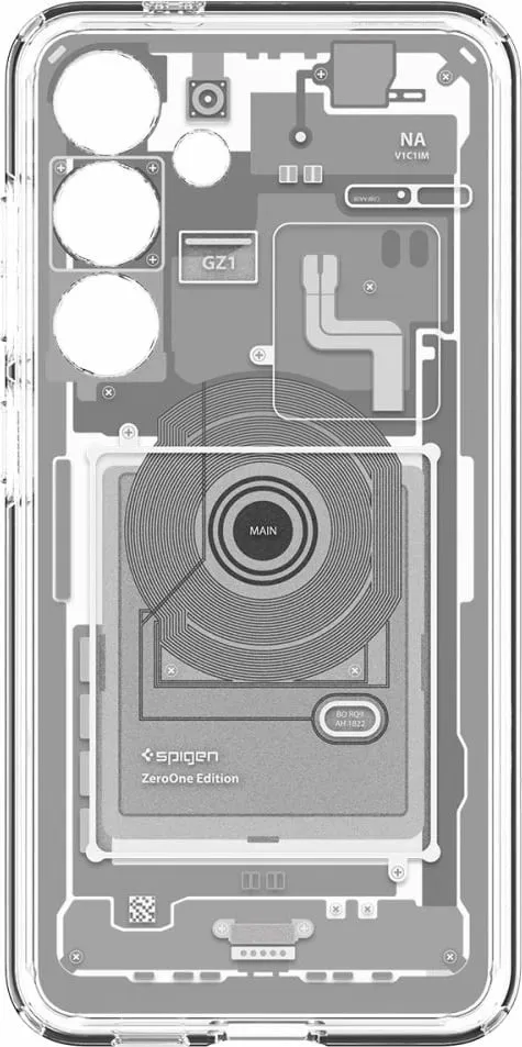 Mbrojtëse për celular Samsung Galaxy S24 Spigen Ultra Hybrid, e bardhë - 3