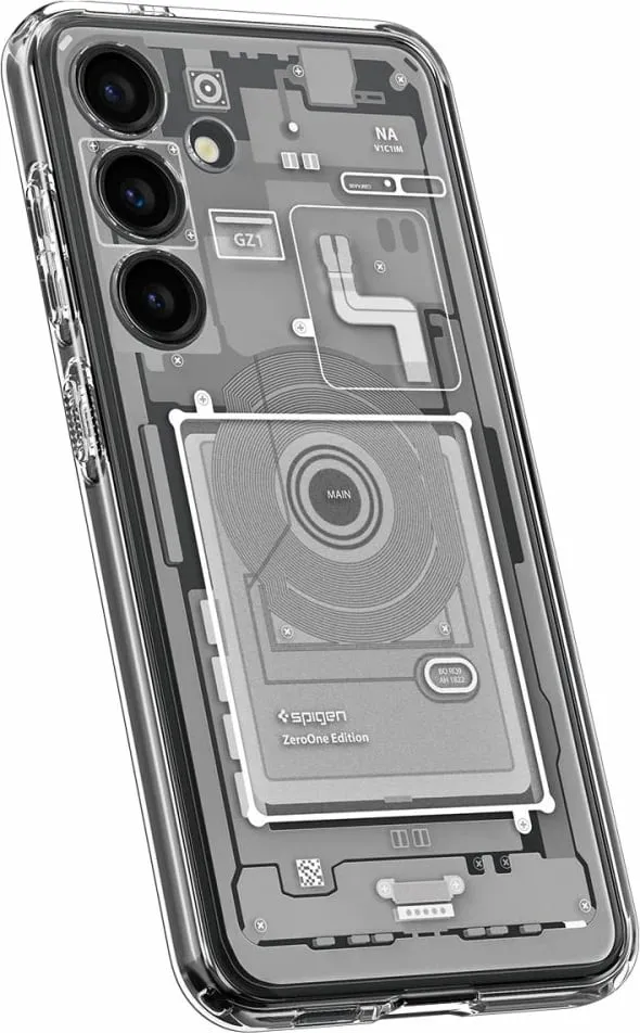 Mbrojtëse për celular Samsung Galaxy S24 Spigen Ultra Hybrid, e bardhë - 6