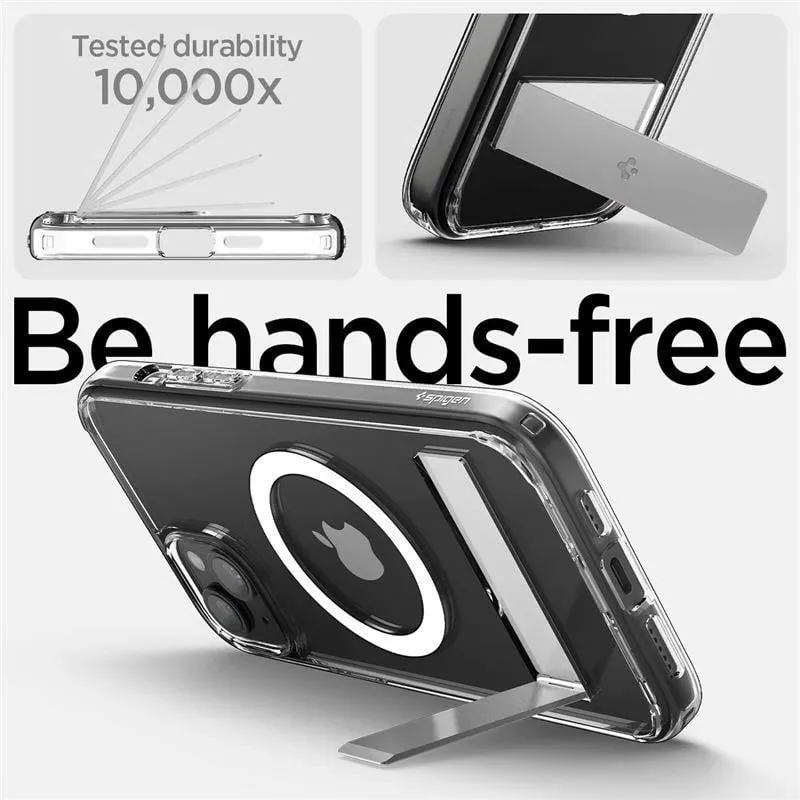 Mbrojtëse për celular iPhone 15 Plus Spigen Ultra Hybrid S MagSafe, transparente - 3