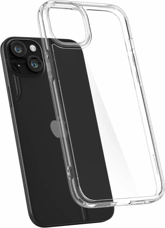 Mbrojtëse për iPhone 15 Plus Spigen Ultra Hybrid, transparente - 4