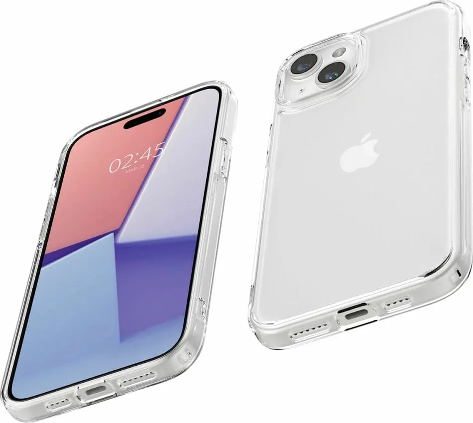 Mbrojtëse për iPhone 15 Plus Spigen Ultra Hybrid, transparente - 8