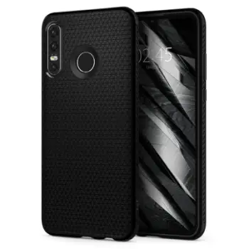 Mbrojtëse për celular Huawei P30 Lite/N.E. Spigen Liquid Air, e zezë
