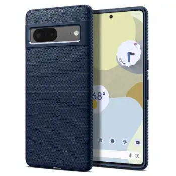 Mbrojtëse për celular Google Pixel 7 Spigen Liquid Air, e kaltër