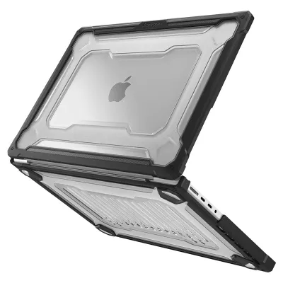 Mbrojtëse për laptop MacBook Pro 14" Spigen Rugged Armor, e zezë - 1