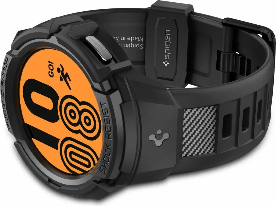 Mbështjellëse për Samsung Galaxy Watch5 Pro 45mm Spigen Rugged Armor Pro, e zezë - 10