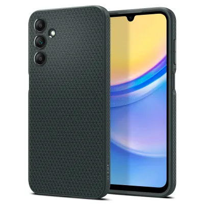 Mbrojtëse për celular Samsung Galaxy A15/A15 5G Spigen Liquid Air, e gjelbër - 1