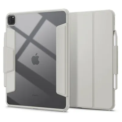 Mbrojtëse për tablet iPad Pro 13" 2024 Spigen Air Skin Pro, e hirtë - 1