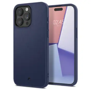 Mbrojtëse për celular iPhone 15 Pro Max Spigen Cyrill Kajuk MagSafe, e kaltër e errët