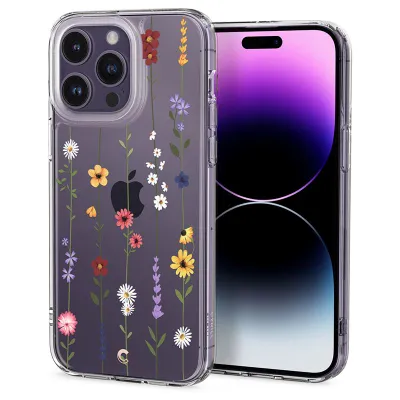 Mbrojtëse për celular iPhone 14 Pro Spigen Cyrill Cecile, transparente - 1