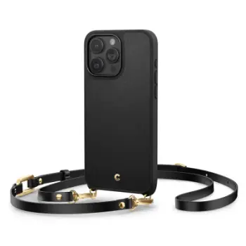 Mbrojtëse për celular iPhone 15 Pro Spigen Cyrill Classic Charm MagSafe, e zezë