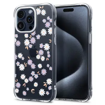 Mbrojtëse për celular iPhone 15 Pro Spigen Cyrill Cecile, transparente