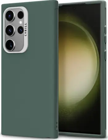 Mbrojtëse për celular Samsung Galaxy S24 Ultra Spigen Cyrill UltraColor, e gjelbër