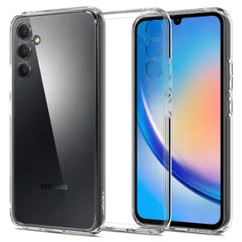 Mbrojtëse për celular Samsung Galaxy A34 5G Spigen Ultra Hybrid, transparente