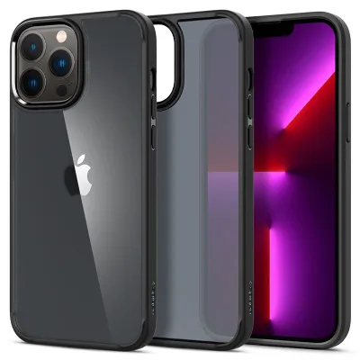 Mbrojtëse për celular iPhone 13 Pro Max Spigen Ultra Hybrid, e zezë - 1