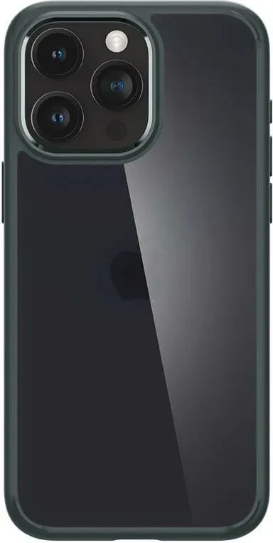 Mbrojtëse për celular iPhone 15 Pro Max Spigen Ultra Hybrid, e gjelbër - 7