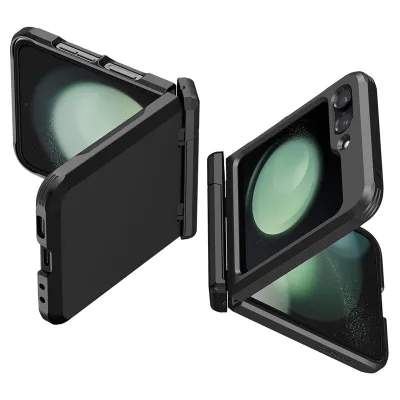 Mbështjellëse për Samsung Galaxy Z Flip5 Spigen Tough Armor, e zezë - 1