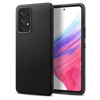 Mbështjellëse për Samsung Galaxy A53 5G Spigen Liquid Air, e zezë