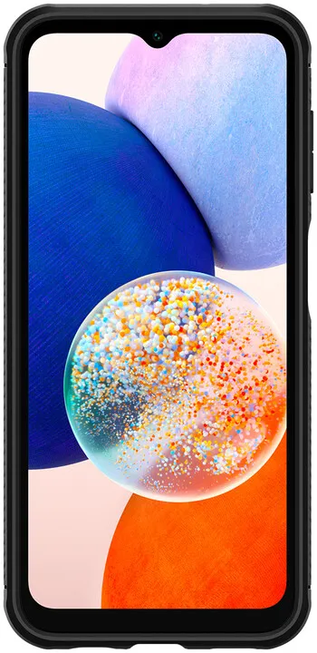 Mbështjellëse për celular Samsung Galaxy A14 5G Spigen Rugged Armor, e zezë - 4
