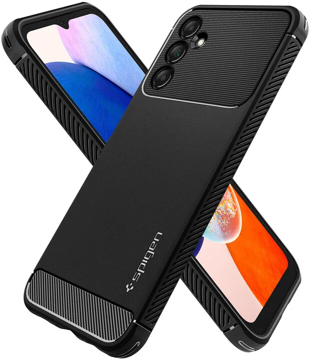 Mbështjellëse për celular Samsung Galaxy A14 5G Spigen Rugged Armor, e zezë - 6
