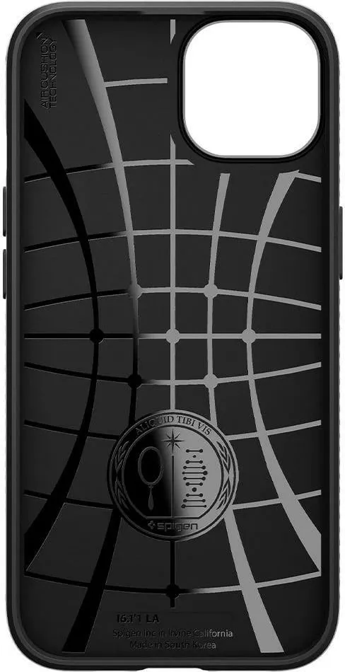 Mbështjellëse për iPhone 13 mini Spigen Liquid Air, e zezë - 4