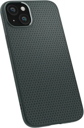 Mbështjellëse për iPhone 15 Plus Spigen Liquid Air, e gjelbër