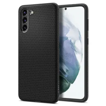 Mbështjellëse për Samsung Galaxy S21+ Spigen Liquid Air, e zezë