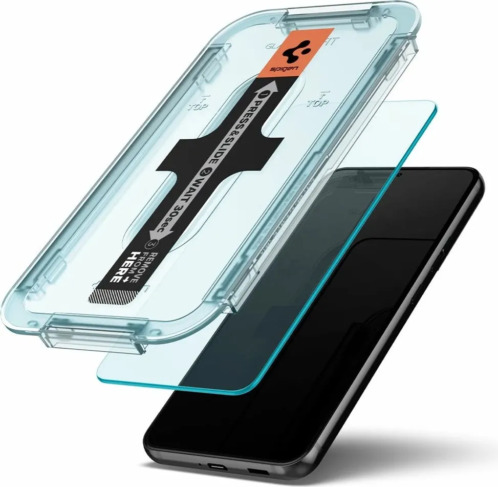 Xham mbrojtës Spigen Glas.tR EZ Fit për Samsung Galaxy S22 +, 2 copë - 2