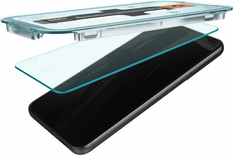 Xham mbrojtës Spigen Glas.tR EZ Fit për Samsung Galaxy S22 +, 2 copë - 7