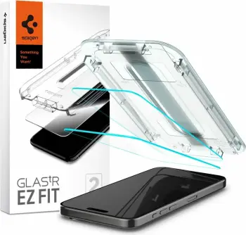 Xham mbrojtës Spigen tR EZ Fit për Apple iPhone 13/13 Pro, 2 pjesë, transparent