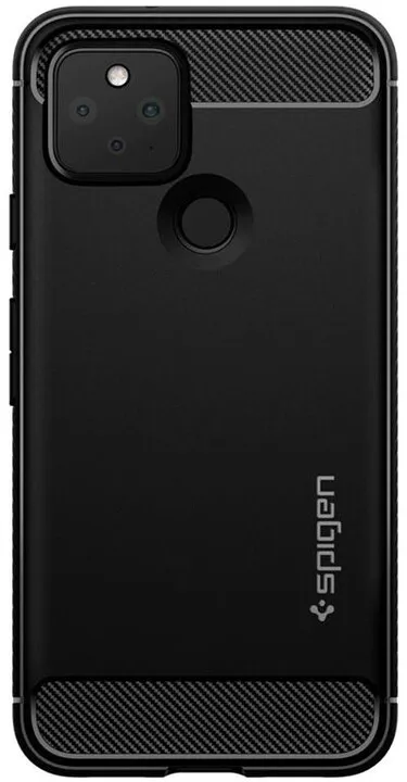 Mbrojtëse Spigen Rugged Armor për Google Pixel 5, e zezë - 2