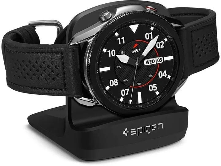 Mbajtëse karikuese Spigen për Samsung Galaxy Watch 3, e zezë - 3