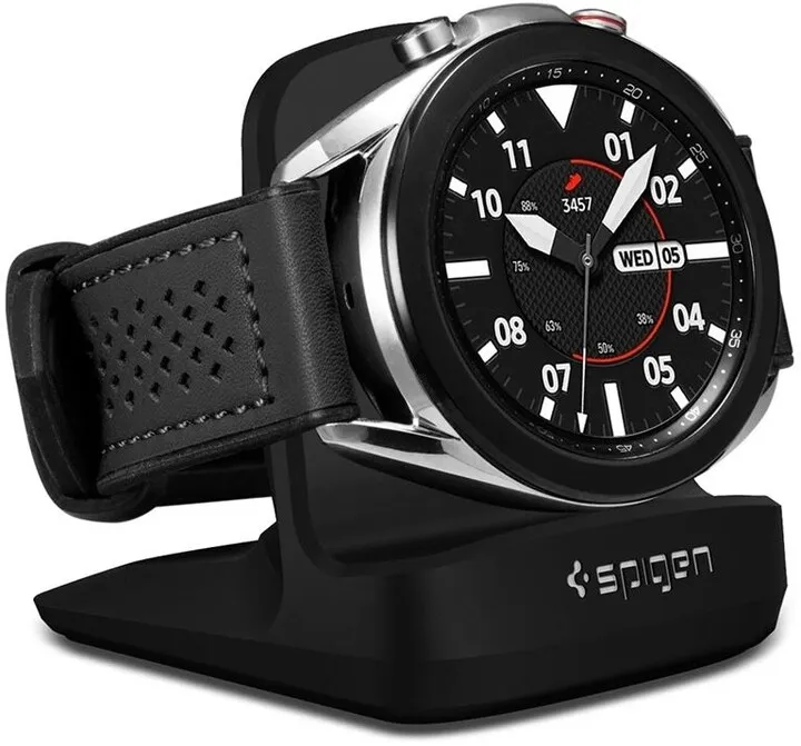 Mbajtëse karikuese Spigen për Samsung Galaxy Watch 3, e zezë - 4